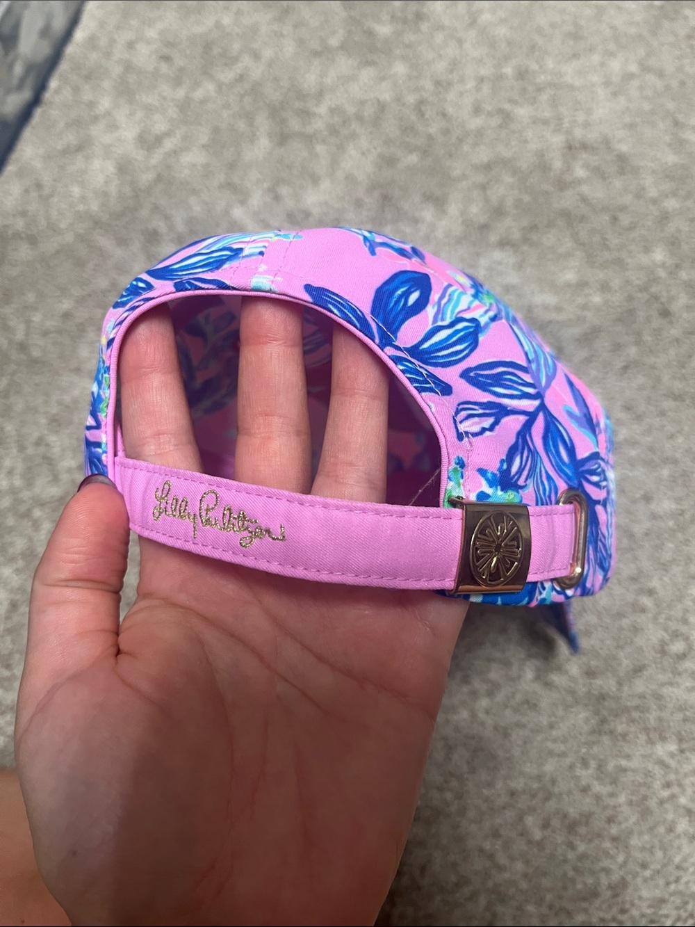 Lily Pulitzer women’s ball cap - Picture 2 of 3